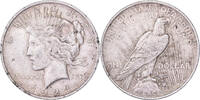 États-Unis Dollar Peace, Philadelphie, Argent, KM:150 -