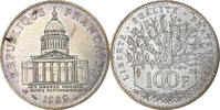 France 100 Francs Panthéon, Paris, Argent, Gadoury:898, Le -