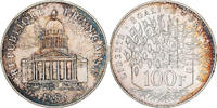 France 100 Francs Panthéon, Paris, Argent, KM:951.1 -