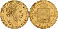 Hongrie 8 Forint 20 Francs Franz Joseph I, Kormoczbanya, Or -