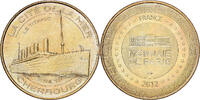 France betaalpenning Cherbourg - Cité de la Mer - Le Titanic, Cupro-nickel -