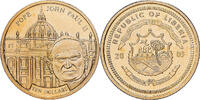 Libéria 10 Dollars Jean-Paul II, Or -