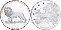 République démocratique du Congo 10 Francs Europa, BE, Argent -
