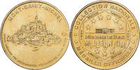 France betaalpenning le Mont-Saint-Michel - Vue générale n°1, Cupro-nickel -