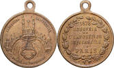 France Medaille Exposition Universelle Internationale de Paris, Laiton -