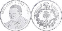France Medaille Les Présidents de la République, René Coty, Argent -
