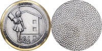 Allemagne Medaille Baustein, zur Lebenshilfe Tagesstätte Dudweiler, Métal -