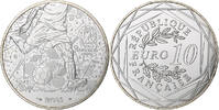 France 10 Euro UEFA Euro 2016, Monnaie de Paris, Argent -