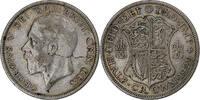 Grande-Bretagne 1/2 Crown George V, Argent, KM:835 -