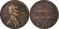 États-Unis Cent Lincoln Cent, U.S. Mint, Laiton, KM:201 -