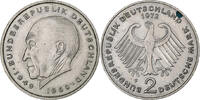 République fédérale allemande 2 Mark Stuttgart, Copper-Nickel Clad -