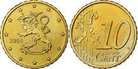 Finlande 10 Euro Cent Vantaa, Laiton, KM:101 -