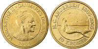 Danemark 10 Kroner Margrethe II, Copenhagen, Bronze-Aluminium -