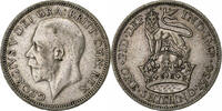 Grande-Bretagne Shilling George V, Argent, KM:833 -