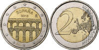 Espagne 2 Euro Aqueduct of Segovia, Madrid, Bimétallique -