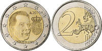 Luxembourg 2 Euro Henri I Duke Henri, Bimétallique -