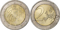 Portugal 2 Euro Portuguese Red Cross, Lisbonne, Bimétallique -