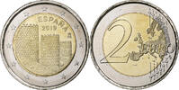 Espagne 2 Euro Old Town of Avila, Madrid, Bimétallique -