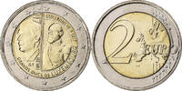 Luxembourg 2 Euro Henri I William III, Bimétallique -