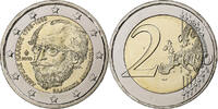 Grèce 2 Euro Andreas Kalvos, Bimétallique -