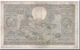 Belgique 100 Francs-20 Belgas Billet, 1939-01-28, KM:107 -