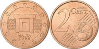 Malte 2 Euro Cent Paris, Cuivre plaqué acier -