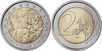 Italie 2 Euro Rome, Bimétallique -