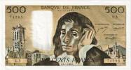 France 500 Francs Pascal, 1968-01-04, U.5 -