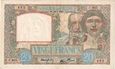 France 20 Francs Science et Travail, 1940-08-22, C.995 -