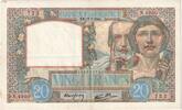 France 20 Francs Science et Travail, 1941-07-17, N.4950 -