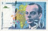 France 50 Francs 1994 St Exup&eacute;ry, J026539026 UNZ 14,95 EUR  + 4,95 EUR frais d'envoi