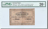 États allemands 1 Thaler = 2 1/2 Mark Courant Etats allemands, 1848-07-31, TB, PMG -