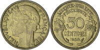 France 50 Centimes Morlon, Paris, Bronze-Aluminium, KM:894.1 -