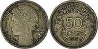 France 50 Centimes Morlon, Paris, Bronze-Aluminium, Gadoury:423 -