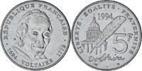 France 5 Francs Voltaire, Paris, Nickel, Gadoury:775, KM:1063 -