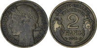 France 2 Francs Morlon, Bronze-Aluminium, Gadoury:535, KM:886 -