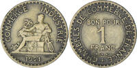 France Franc Chambre de commerce, Paris, Bronze-Aluminium -
