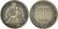 France Franc Chambre de commerce, Paris, Bronze-Aluminium -
