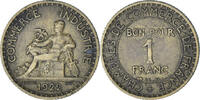 France Franc Chambre de commerce, Paris, Bronze-Aluminium -