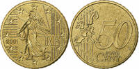 France 50 Euro Cent Paris, Laiton, KM:1287 -