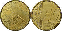 Slovénie 50 Euro Cent Vantaa, Laiton, KM:73 -