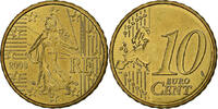 France 10 Euro Cent Paris, Laiton, KM:1410 -
