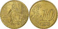 France 10 Euro Cent Paris, Laiton, KM:1285 -