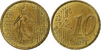 France 10 Euro Cent Paris, Laiton, KM:1285 -