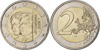 Luxembourg 2 Euro Henri, Utrecht, Bimétallique, KM:106 -