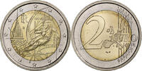 Italie 2 Euro Torino, Rome, Bimétallique, KM:246 -