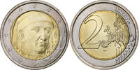 Italie 2 Euro Boccaccio, Rome, Bimétallique, KM:251 -