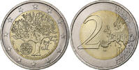 Portugal 2 Euro European Union President, Lisbonne, Bimétallique -