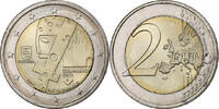 Portugal 2 Euro Guimaraes, Lisbonne, Bimétallique, KM:813 -