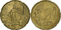 France 20 Euro Cent Laiton -